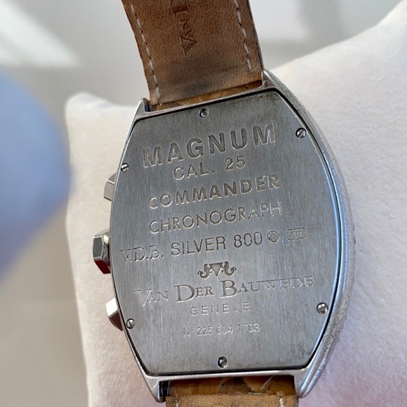 Van Der Bauwede Snake Magnum With Diamonds & Mother of Pearl Dial Unisex Watch - Picture 6 of 15